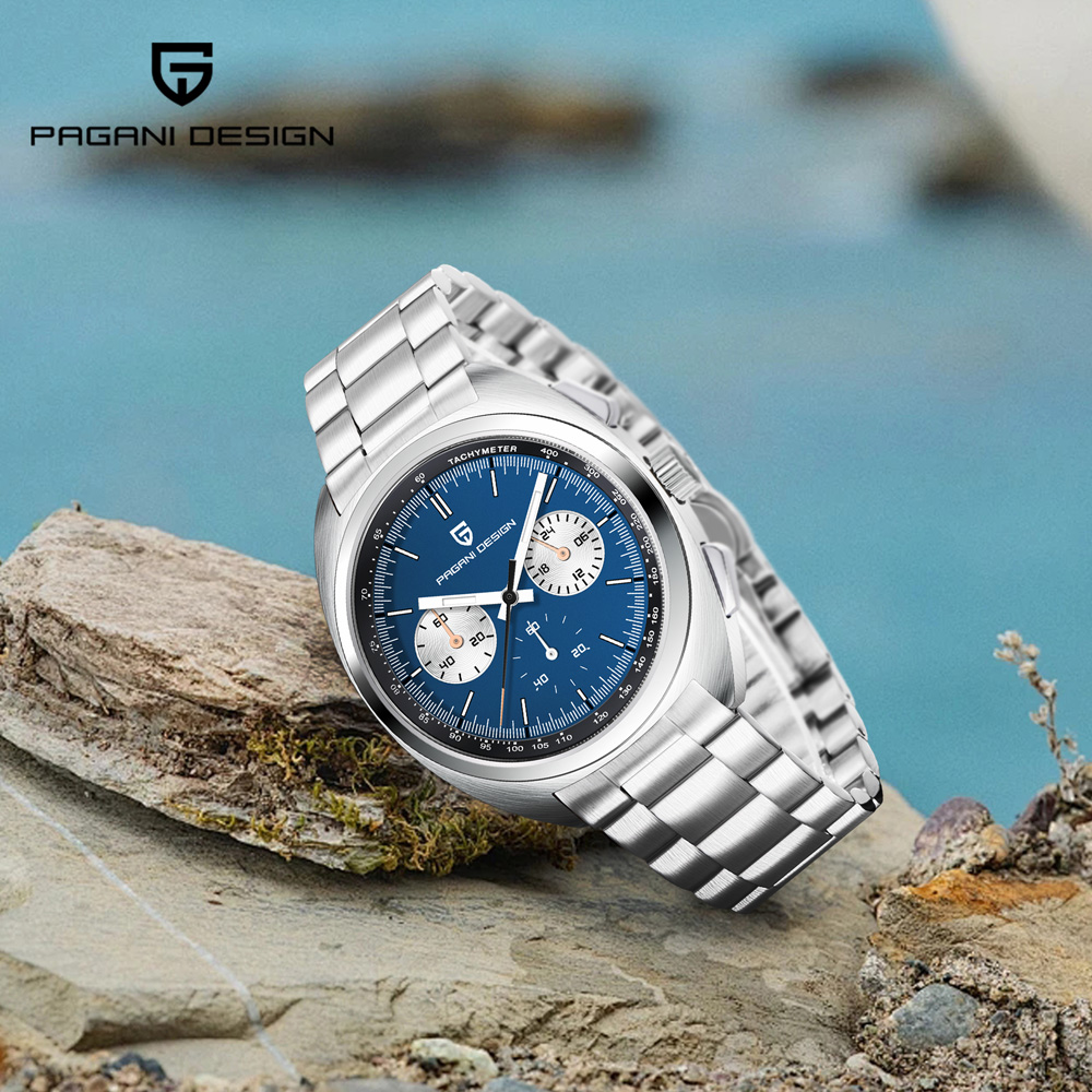 Chronograph Sport Watch - PAGANI DESIGN 2026 New Panda Dial