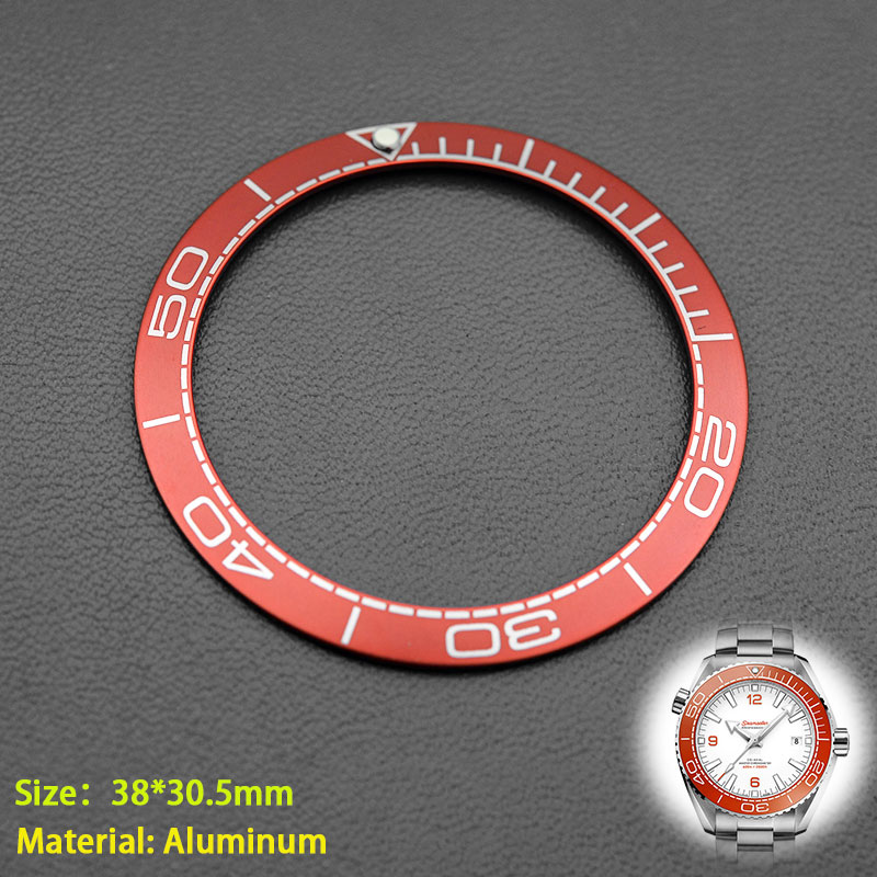 Watches Omega - 38*30.5mm Watch Sloping Aluminum Bezel Insert