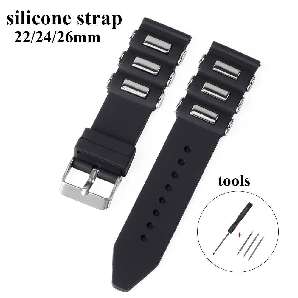 22mm 24mm 26mm Rubber Watch Si - đánh giá và giá Smartwatch Casio Watches For Men
