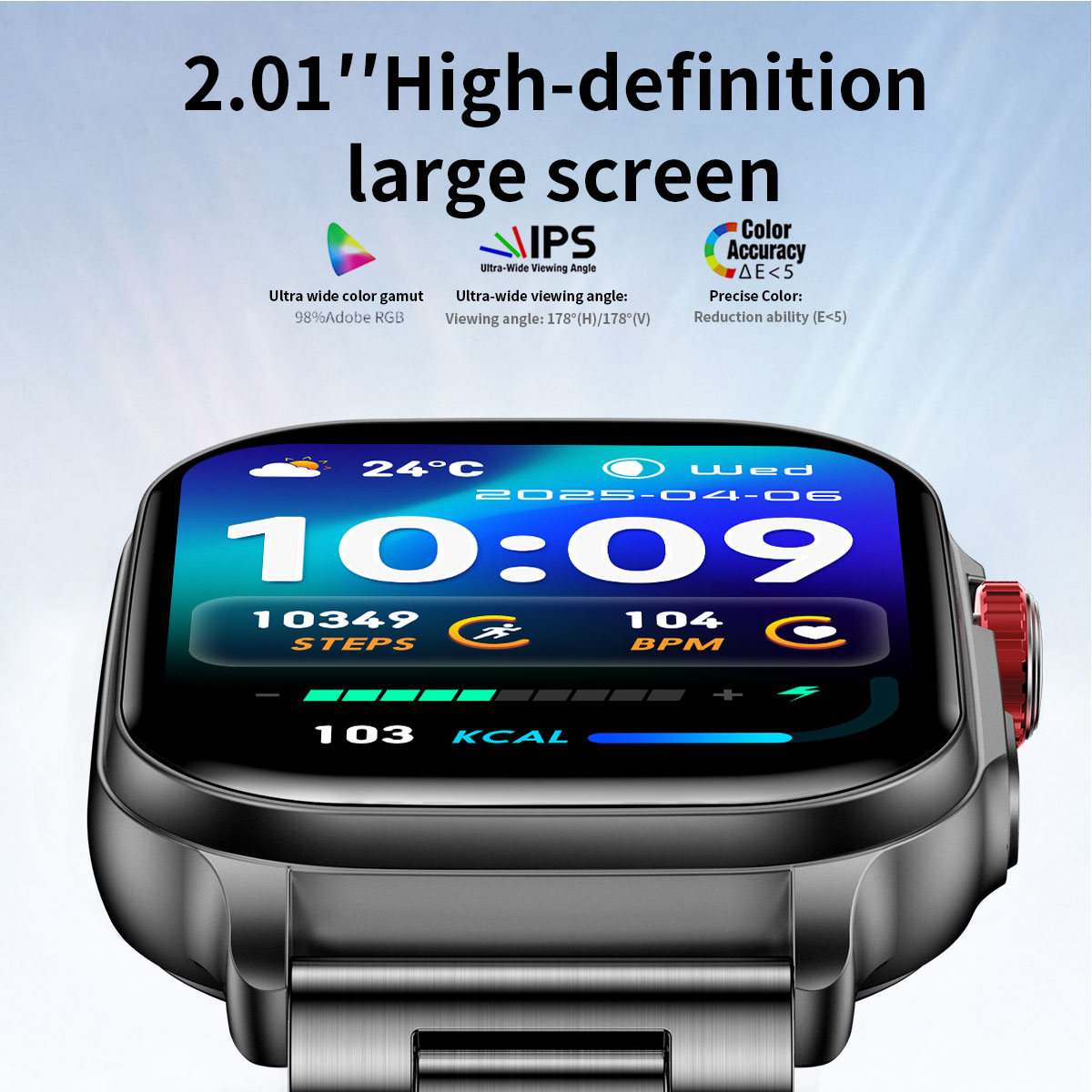 2026 Smart Watch 2.01'' Fitnes - đánh giá và giá Smartwatch Watches Price