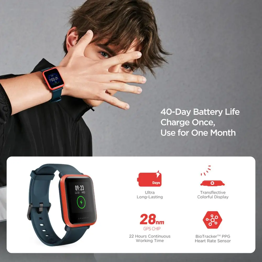 Original Amazfit Bip S Smartwa - đánh giá và giá Smartwatch Refurbished Watches