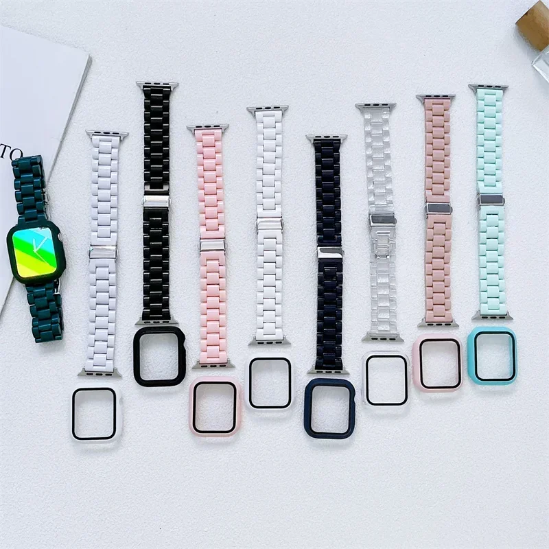 Watch strap+Case+glass For app - đánh giá và giá Smartwatch Apple Watches For Women