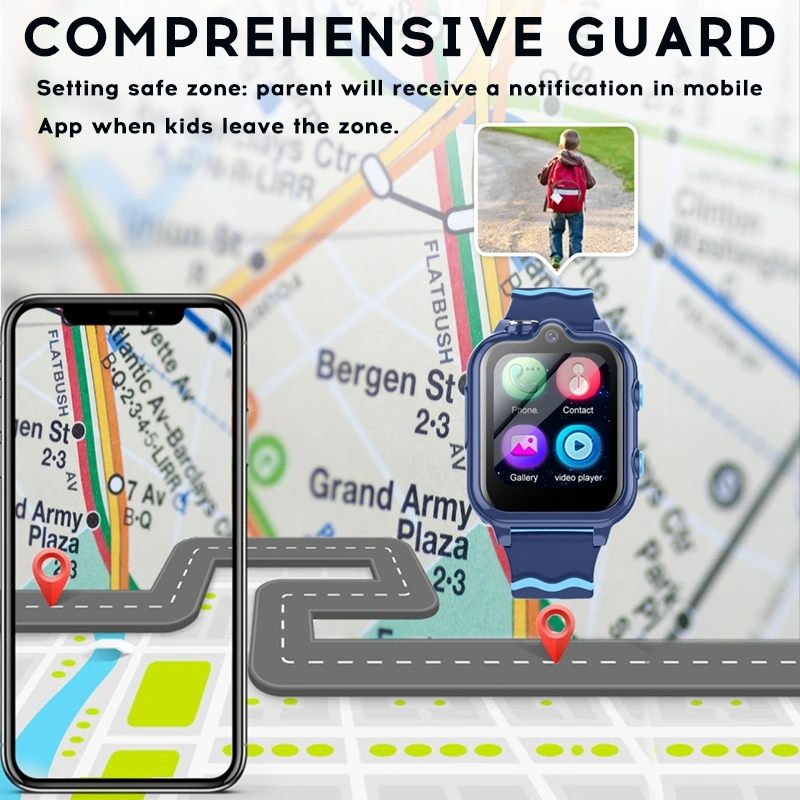 Yoateo Smart Watch Kids 4G KT1 - đánh giá và giá Smartwatch Watch Whatsapp