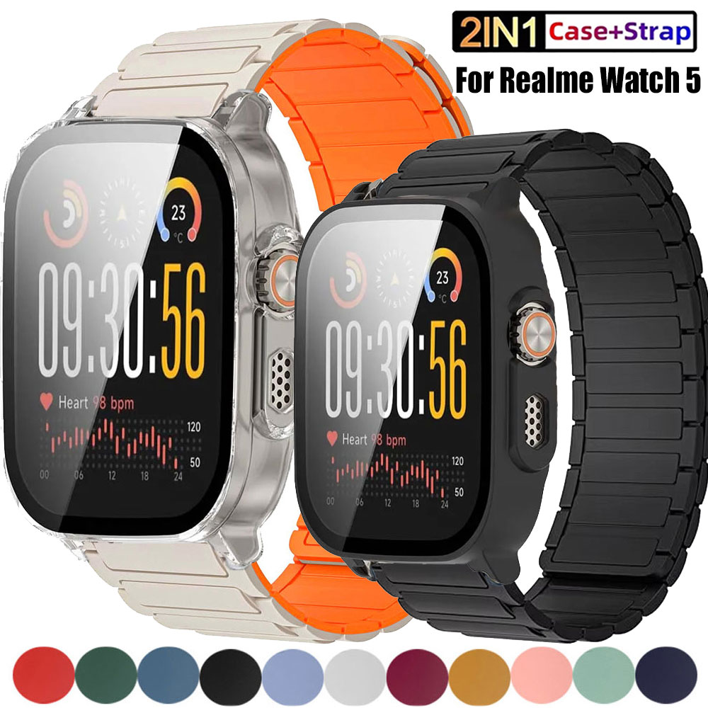 Magnetic Straps Clear Case For - đánh giá và giá Watch S Realme