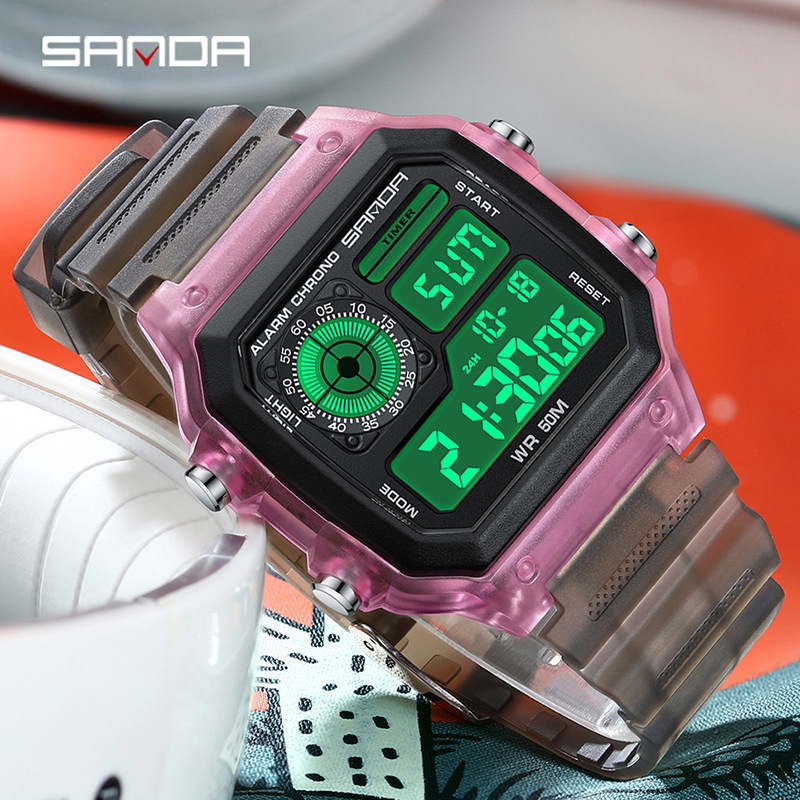 Fashyion Sanda Top Brand Led D - đánh giá và giá Chronograph Sport Watch