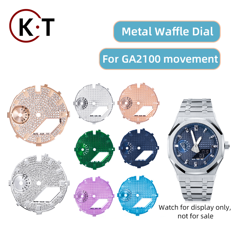 Casiok Waffle Face dial mod Wa - đánh giá và giá Casio Watch G-Shock Ga-2100