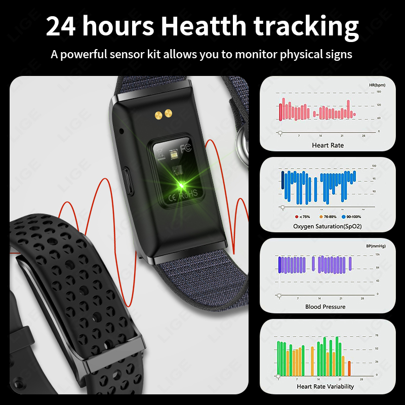 LIGE Smart Watch Heart Rate Bl - đánh giá và giá Smartwatch Sports Watches For Women
