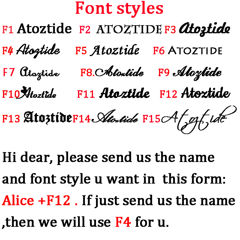 Atoztide Cá Tính Tùy Chỉnh Tên - đánh giá và giá Bracelet Link Remover
