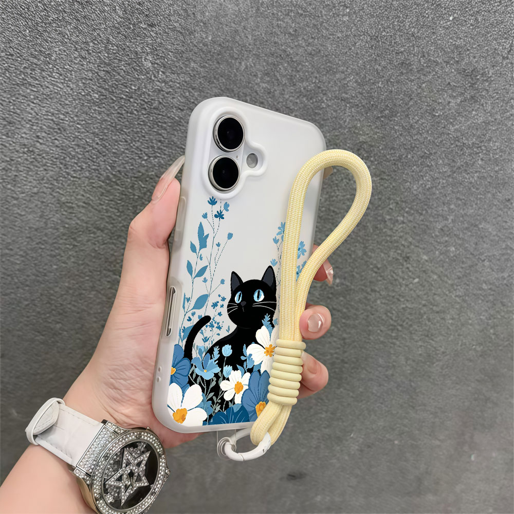 Cat Cute Floral Korean Phone C - đánh giá và giá Samsung Galaxy Strap