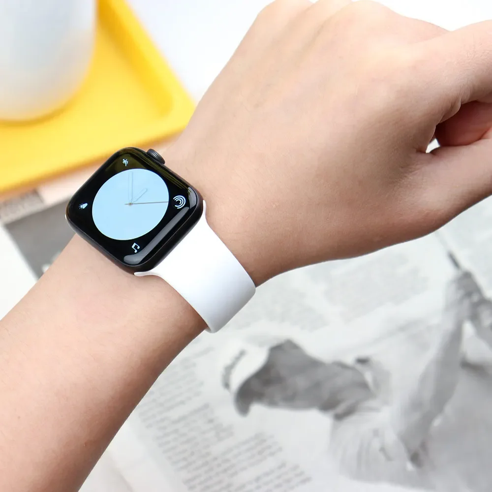 Silicone Band For Apple Watch  - đánh giá và giá Smartwatch Apple Watches For Men