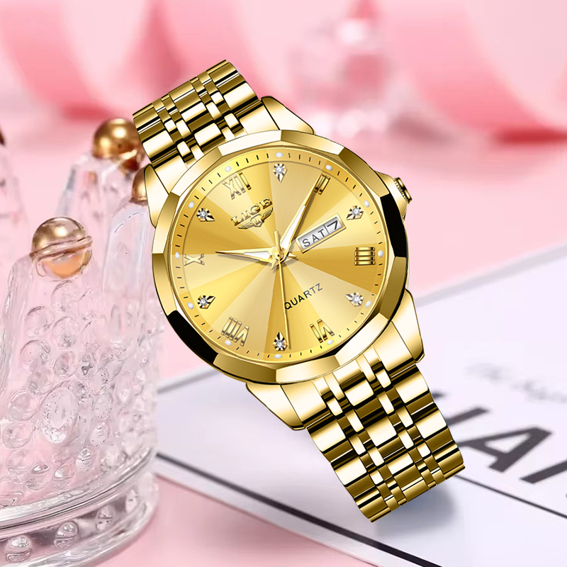 LIGE Brand Luxury Women Watch  - đánh giá và giá Chronograph Sport Watch