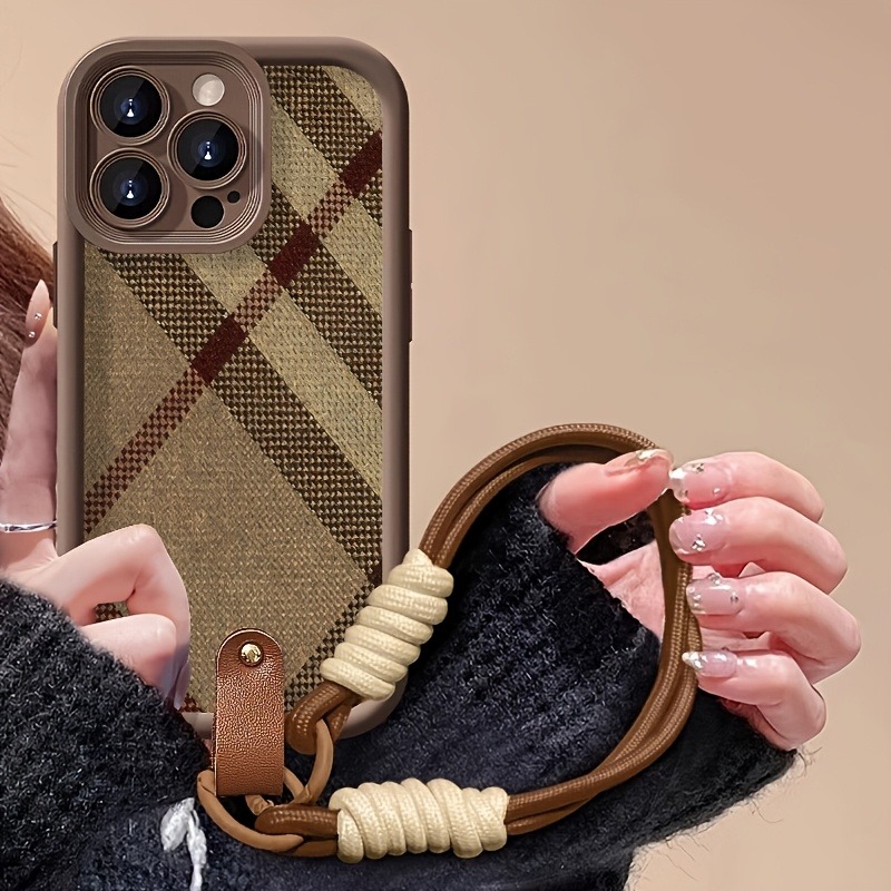 Brown Stripes Lanyard Strap Ro - đánh giá và giá Samsung Galaxy Strap