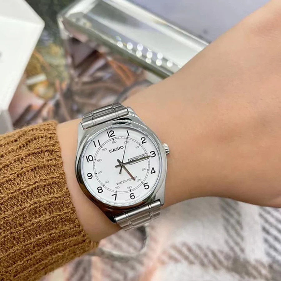 Casio MTP‑V006D | Stainless St - đánh giá và giá Smartwatch Casio Watches For Men