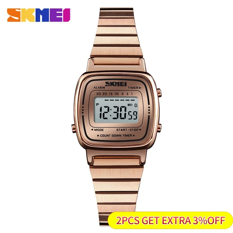 SKMEI1901 Women Top brands Lux - đánh giá và giá Chronograph Sport Watch