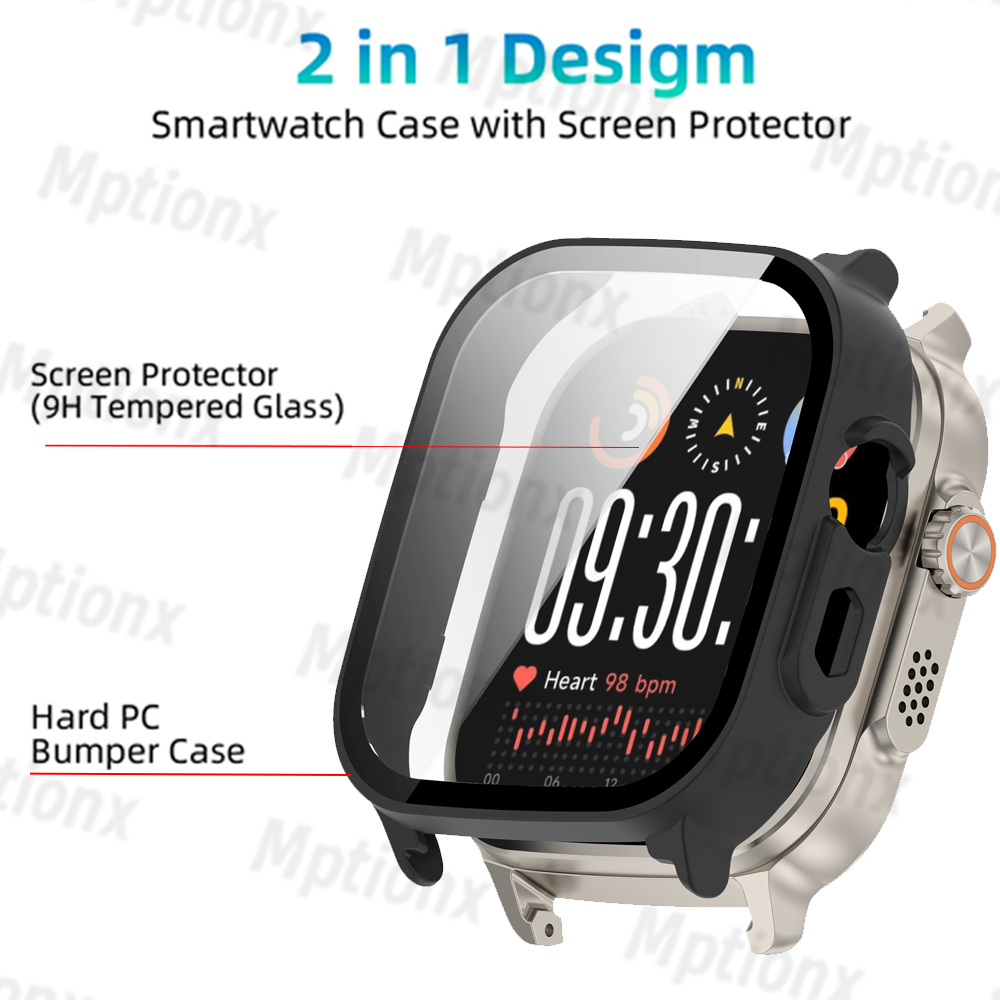 PC Case+Glass for Realme Watch - đánh giá và giá Watch S Realme