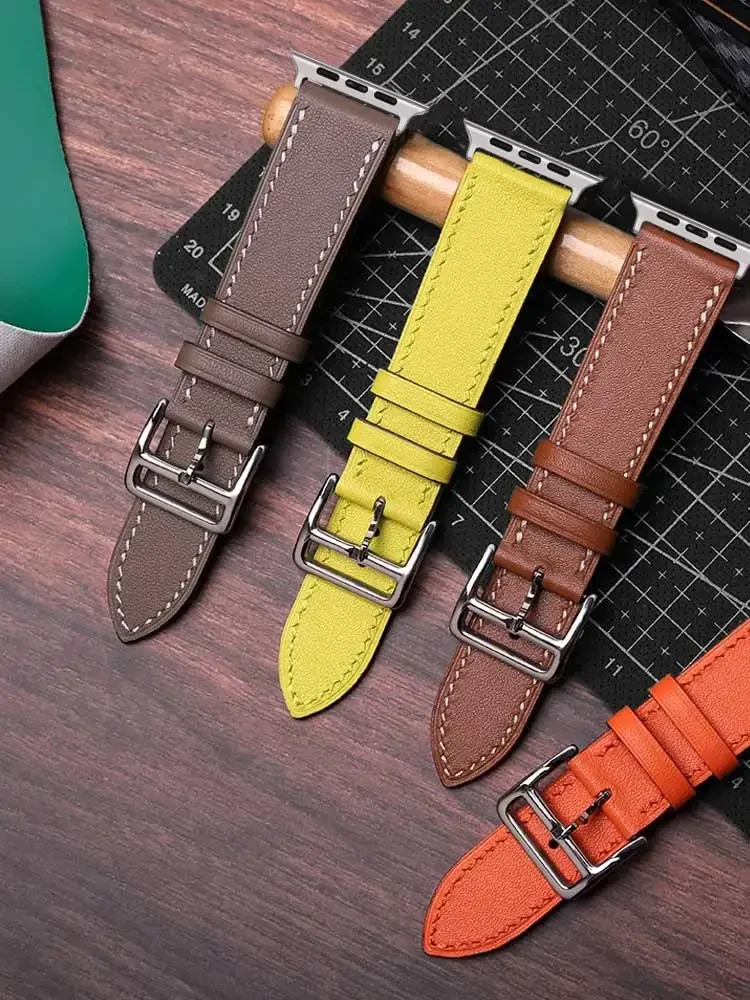 Leather Watch band for Apple W - đánh giá và giá Smartwatch Apple Watches For Men