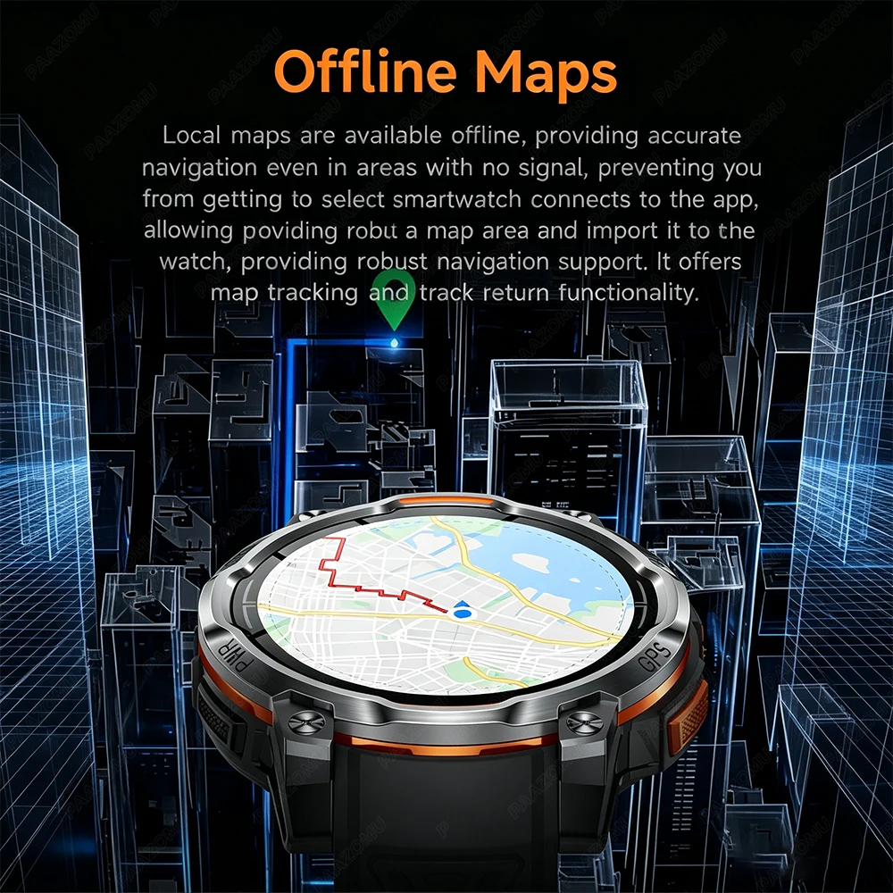 2026 New GPS Offline Map Smart - đánh giá và giá Smartwatch Watch Whatsapp