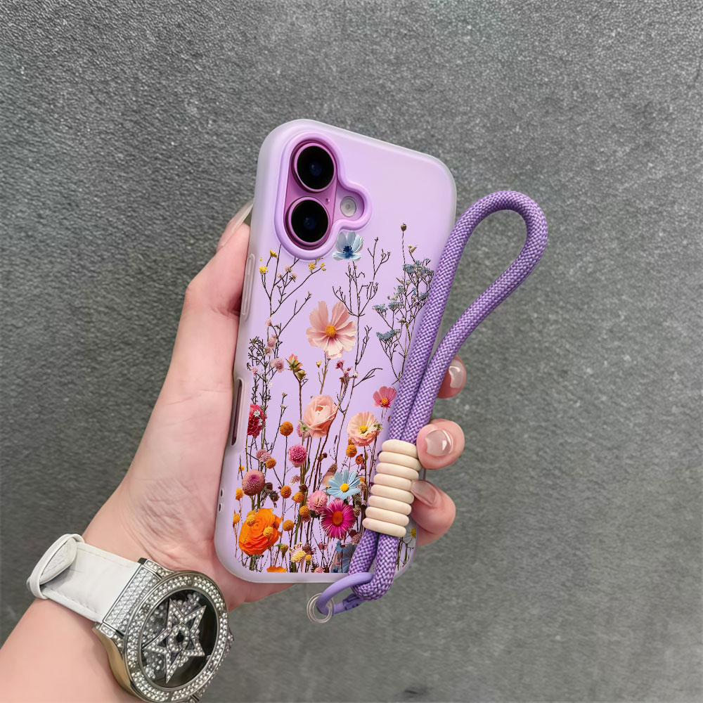 Lanyard Colorful Floral Phone  - đánh giá và giá Samsung Galaxy Strap