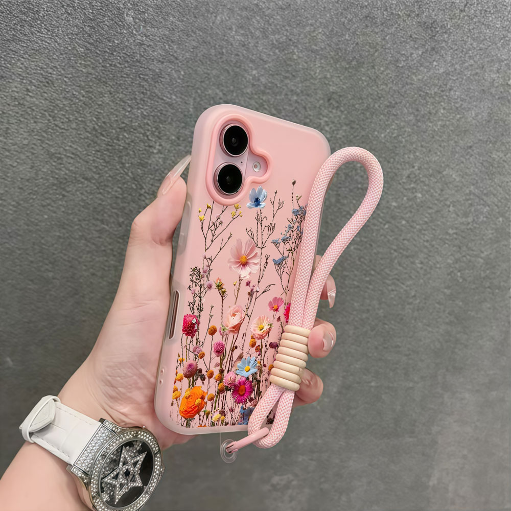Lanyard Colorful Floral Phone  - đánh giá và giá Samsung Galaxy Strap