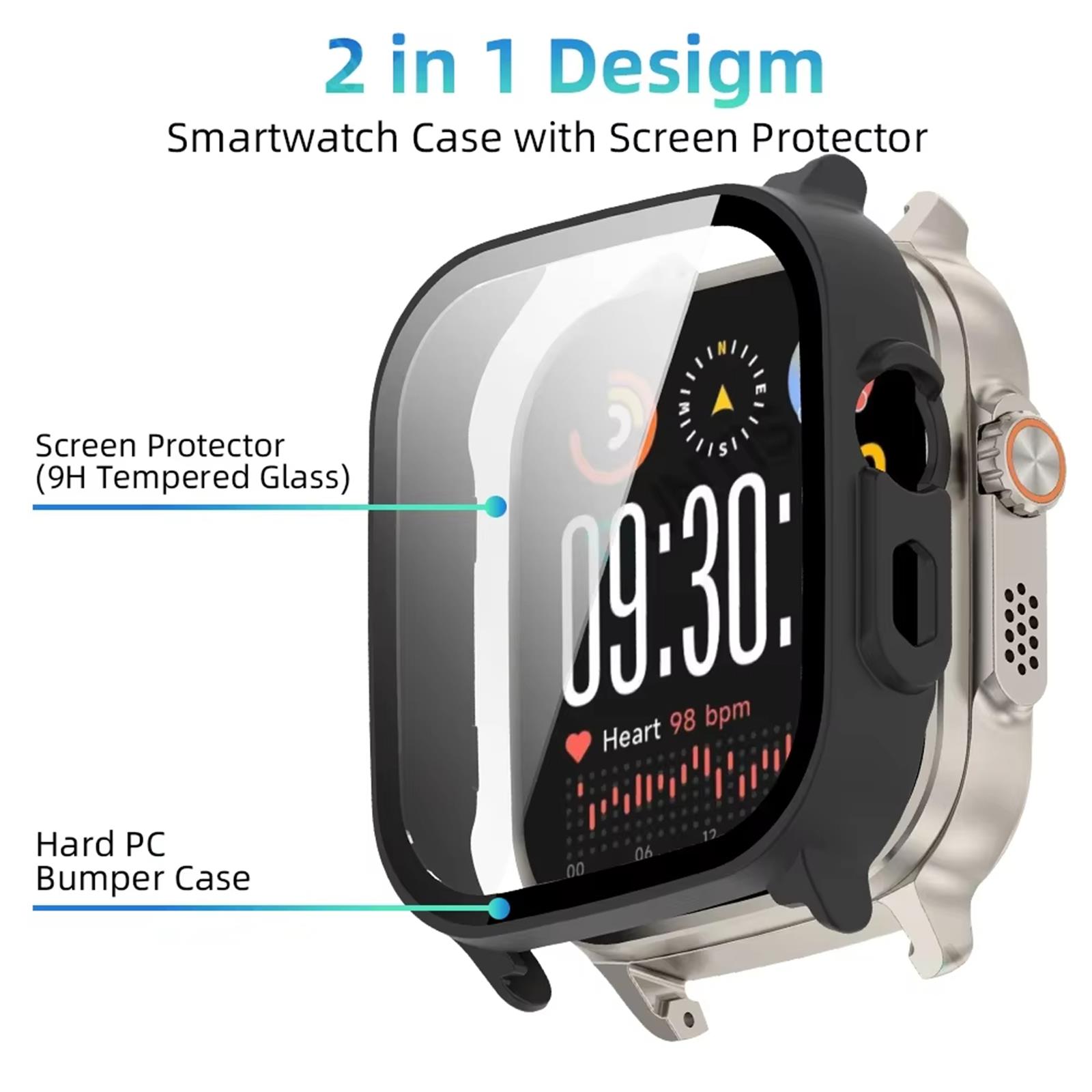 PC Case +Tempered Glass for Re - đánh giá và giá Watch S Realme