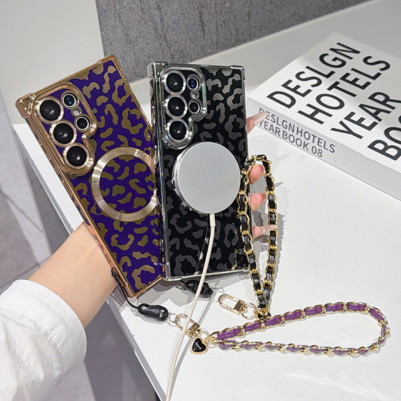 New leopard print magnetic Mag - đánh giá và giá Samsung Galaxy Strap