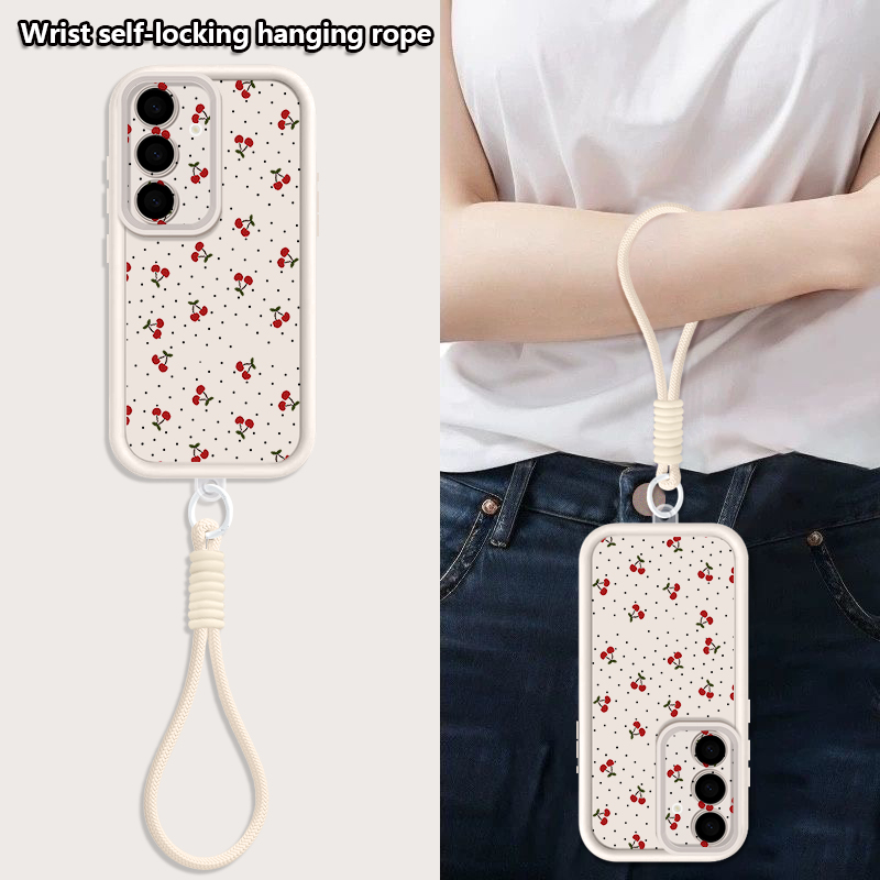 Little Cherry Pattern Lanyard  - đánh giá và giá Samsung Galaxy Strap