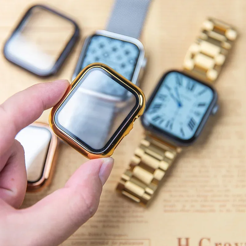 Glass+case For Apple Watch ban - đánh giá và giá Smartwatch Apple Watches For Women