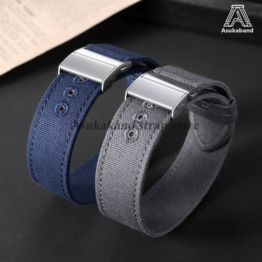 20mm 22mm Nylon Watchstrap for - đánh giá và giá Smartwatch Casio Watches For Men