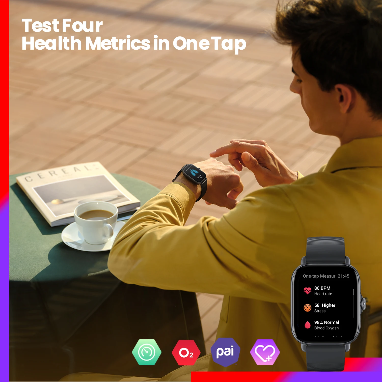 Amazfit GTS 3 Smartwatch  5ATM - đánh giá và giá Smartwatch Refurbished Watches