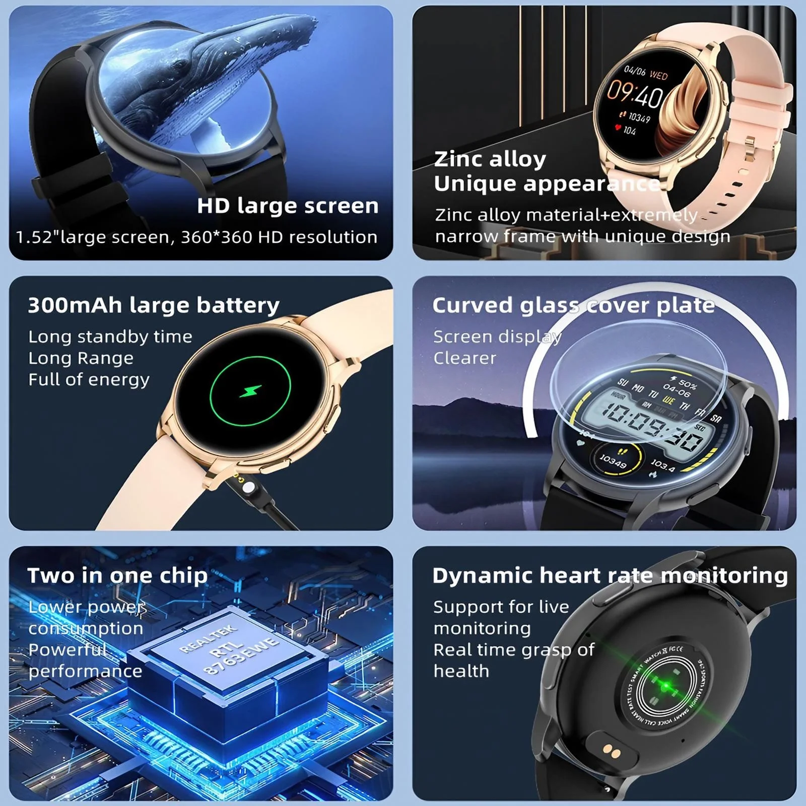 Women Smartwatch Waterproof He - đánh giá và giá Smartwatch Digital Watches For Women