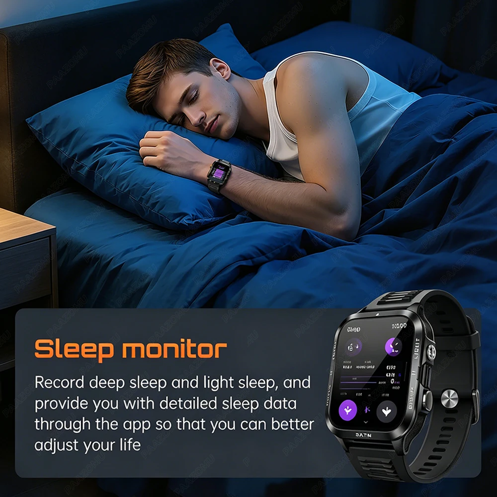 Military Grade SmartWatch Men  - đánh giá và giá Smartwatch Health Watches For Men